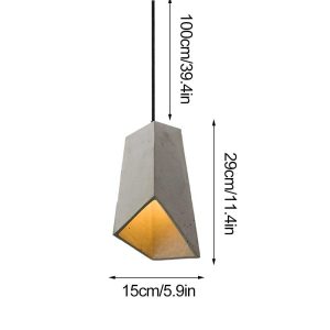 لوستر آویز بالب لندن مدل BLPLCL_A35