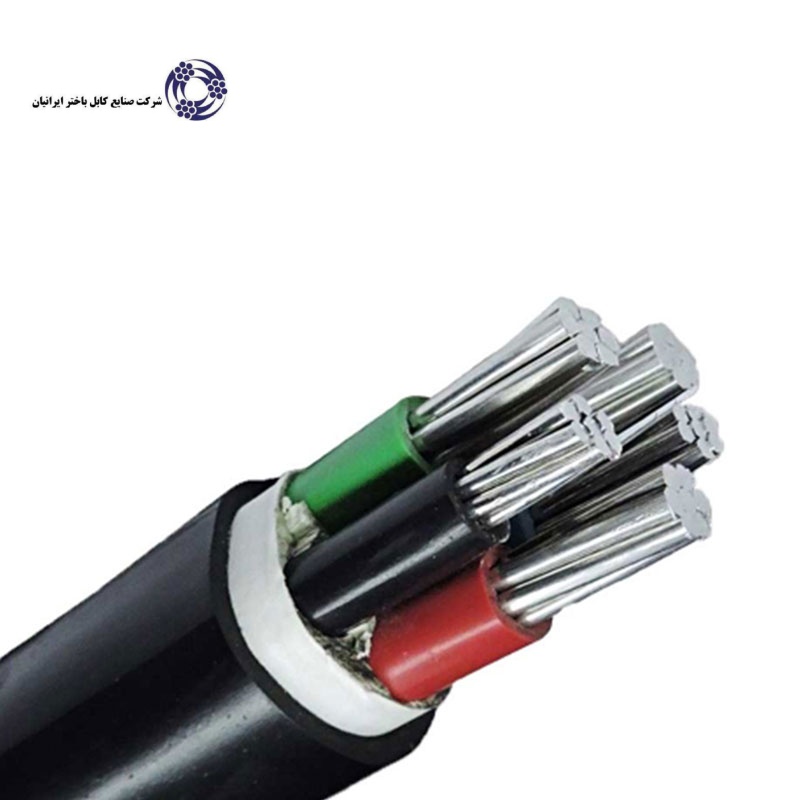 کابل نیمه افشان آلومینیوم 5 در 16 متری روکش PVC باختران ایرانیان