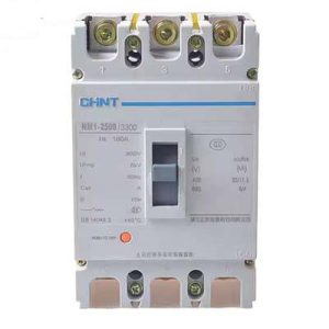 کلید اتوماتیک 80 آمپر CHINT قابل تنظیم حرارتی-مغناطیسی NM8-125S/3P