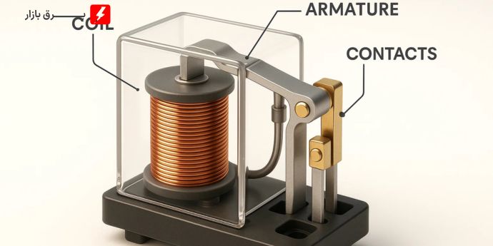 رله چیست؟ | معرفی انواع رله، نحوه عملکرد + کاربردهای هر کدام در برق و الکترونیک