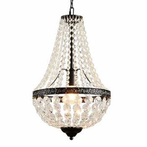 لوستر رستیک نیرا نور مدل آتریسا 8 شعله