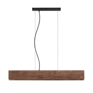 لوستر آویز طرح چوب بالب لندن