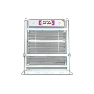 حشره کش برقی جذبی صنعتی 2 در 20 وات UV شهاب گستر مدل FUV2x20WS