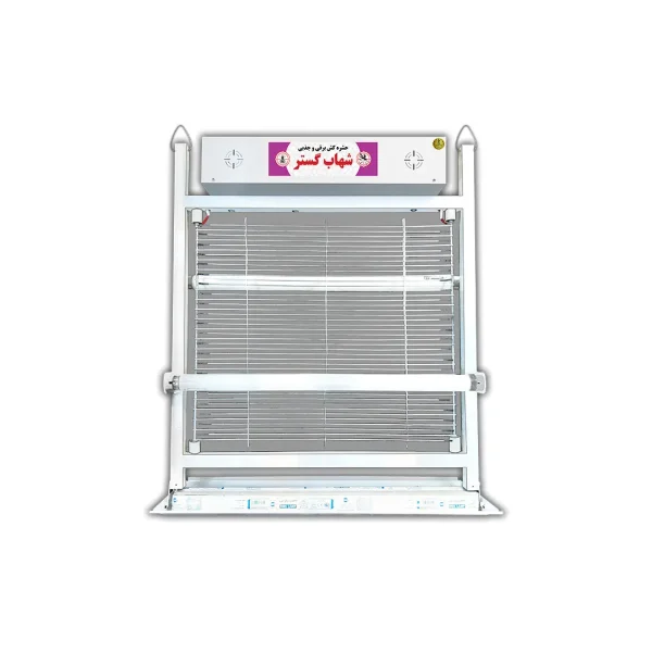 حشره کش برقی جذبی صنعتی 2 در 20 وات UV شهاب گستر مدل FUV2x20WS