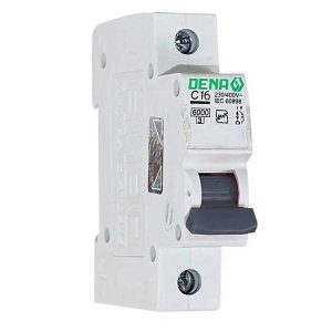 کلید مینیاتوری یک پل برند دنا / 50 آمپر