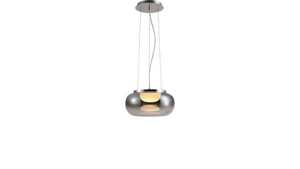 چراغ آویز شیشه ای 18 وات SMD ستاره شمال مدل O41