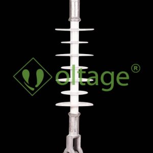 مقره سیلیکونی 24kv کششی آویز فاصله خزش 660mm مدل DS-160660 برند سامانه های نوین افرا