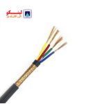 کابل افشان شیلددار مسی 1.5*4 برند البرز الکتریک نور لینکو