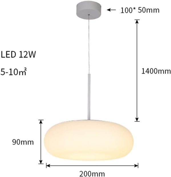چراغ آویز 40 وات SMD ستاره شمال مدل TS15