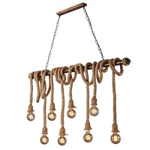 چراغ آویز کنفی و چوبی آرتا کد 101/10
