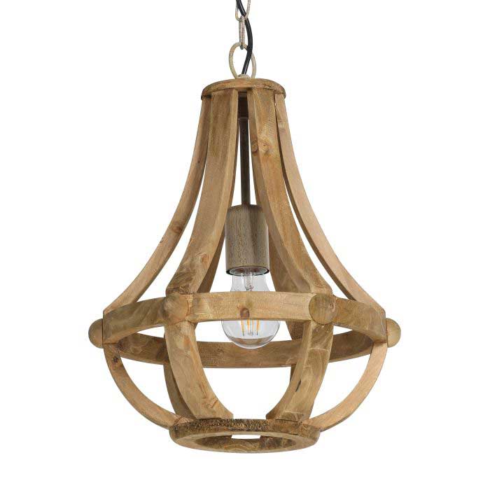 لوستر رستیک نیرا نور مدل کارن 6 شعله