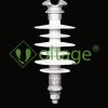 مقره سیلیکونی 24kv  اتکایی سوزنی فاصله خزش 633mm مدل DP-300633 برند سامانه های نوین افرا