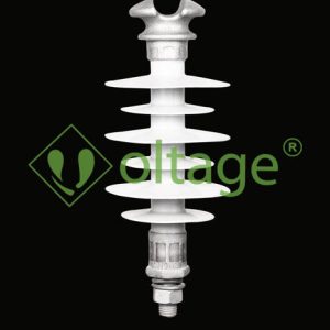 مقره سیلیکونی 24kv اتکایی سوزنی فاصله خزش 633mm مدل DP-300633 برند سامانه های نوین افرا