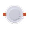 پنل شیشه خور گرد 8 وات AC برند EDC