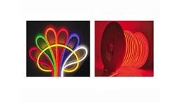 چراغ شیلنگی و نئون فلکسی آبی LED 12W برند میت