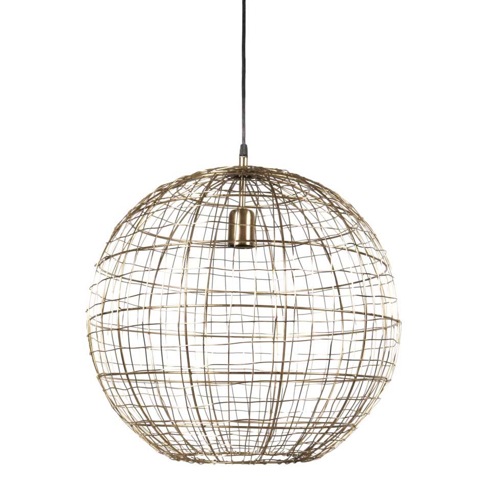 لوستر آویز بالب لندن مدل BLPLMETALGLOBE.L