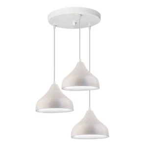 چراغ آویز 3xE27 ستاره شمال مدل J8 پایه دایره