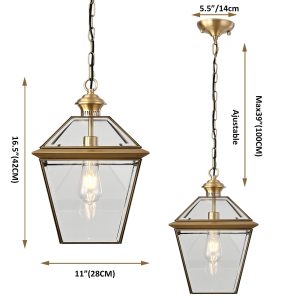 چراغ آویز پیسوز مدل MB 881807CS