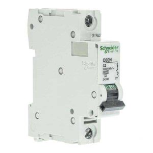 کلید مینیاتوری یک پل تک فاز سری B برند اشنایدر / 10 آمپر