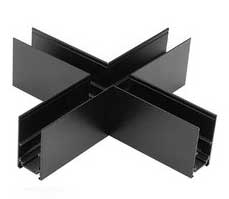 رابط ریل روکار چهار طرفه شعاع مدل SH-MSCC4W-2M