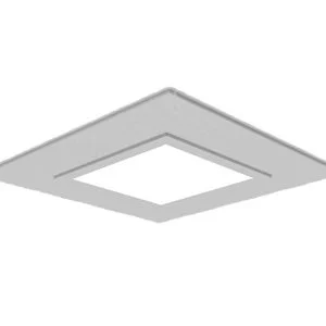 چراغ بیمارستانی 23 وات LED توکار 60x60 مهنام مدل گلاریس با صفحه پلی استایرن شیری