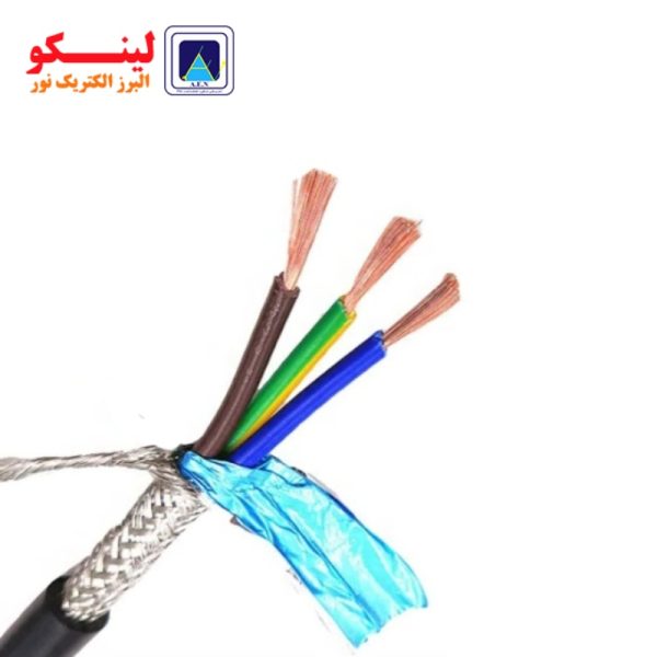 کابل افشان شیلددار مسی 3 در 1.5 برند البرز الکتریک نور لینکو