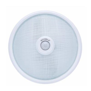 چراغ سنسوردار کفی فلزي شیشه طرح چهارخانه- خورشیدي برند شیله