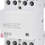 کنتاکتور ماژولار ( چهار پل ) 63 آمپر برند ETI ولتاژ کنترل230 VAC مدل R 63-40