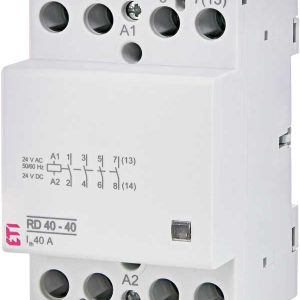 کنتاکتور ماژولار ( چهار پل ) 40 آمپر برند ETI ولتاژ کنترل230 VAC مدل R 40-04