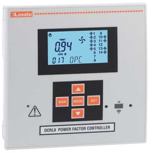 رگولاتور بانک خازنی 10 پله لواتو ایتالیا LOVATO مدل DCRL8+2