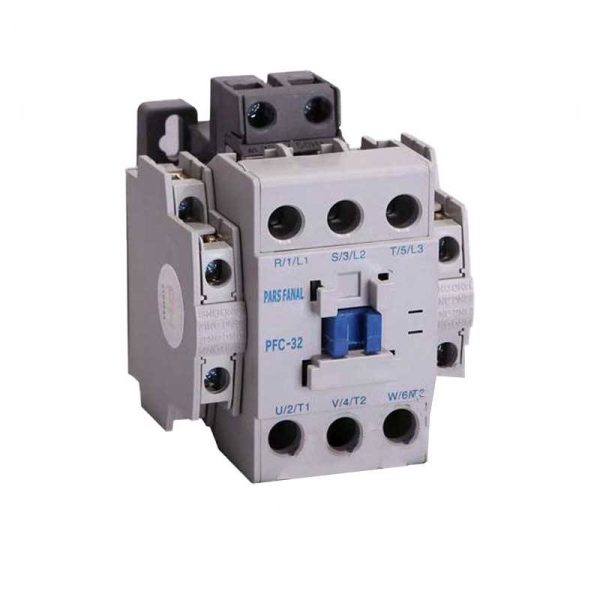 کنتاکتور پارس فانال 32 آمپر 15 کیلووات بوبین های خاص AC مدل PFC-32