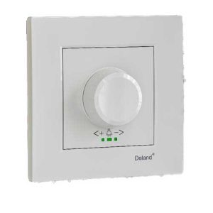 کلید و پریز آسا سفید دلند پلاس /دیمرلامپ(مکانیزم+قاب)