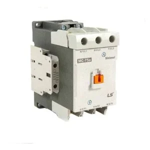 کنتاکتور 75 آمپر 37 کیلووات بوبین های خاص DC  برند LS مدل MC-75a