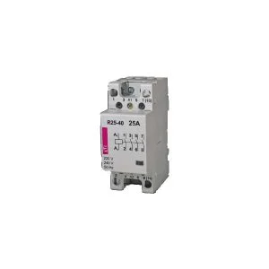 کنتاکتور ماژولار ( چهار پل ) 25 آمپر برند ETI ولتاژ کنترل230 VACمدل R 25-40