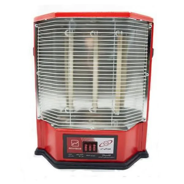 بخاری برقی 1500 وات پویان خزر مدل تویست