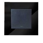 کلید و پریز مدل آسا پلکسی مشکی برند دلند(مکانیزم +قاب ) / تک پل