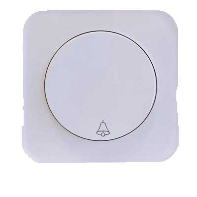 کلید و پریز آدا پلکسی سفید دلند پلاس /شاسی زنگ(مکانیزم+قاب)