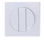 آوا پلکسی سفید دلند پلاس/کلید سه پل (مکانیزم+قاب)