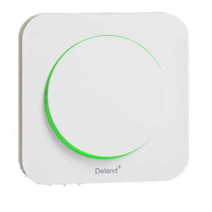 کلید و پریز آدا سفید دلند پلاس /آدا،کلید یک پل(مکانیزم+قاب)