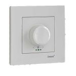 کلید و پریز آسا سفید دلند پلاس /دیمر فن (مکانیزم+قاب)