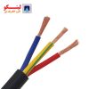 کابل افشان مسی 3 در 6 البرز الکتریک نور لینکو