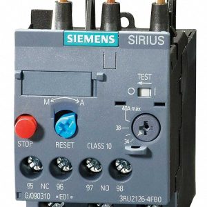 بی متال ( رله حرارتی/ اضافه جریان) SIEMENS مدل 3RU2126-4CB0 تنظیمات 17 :22