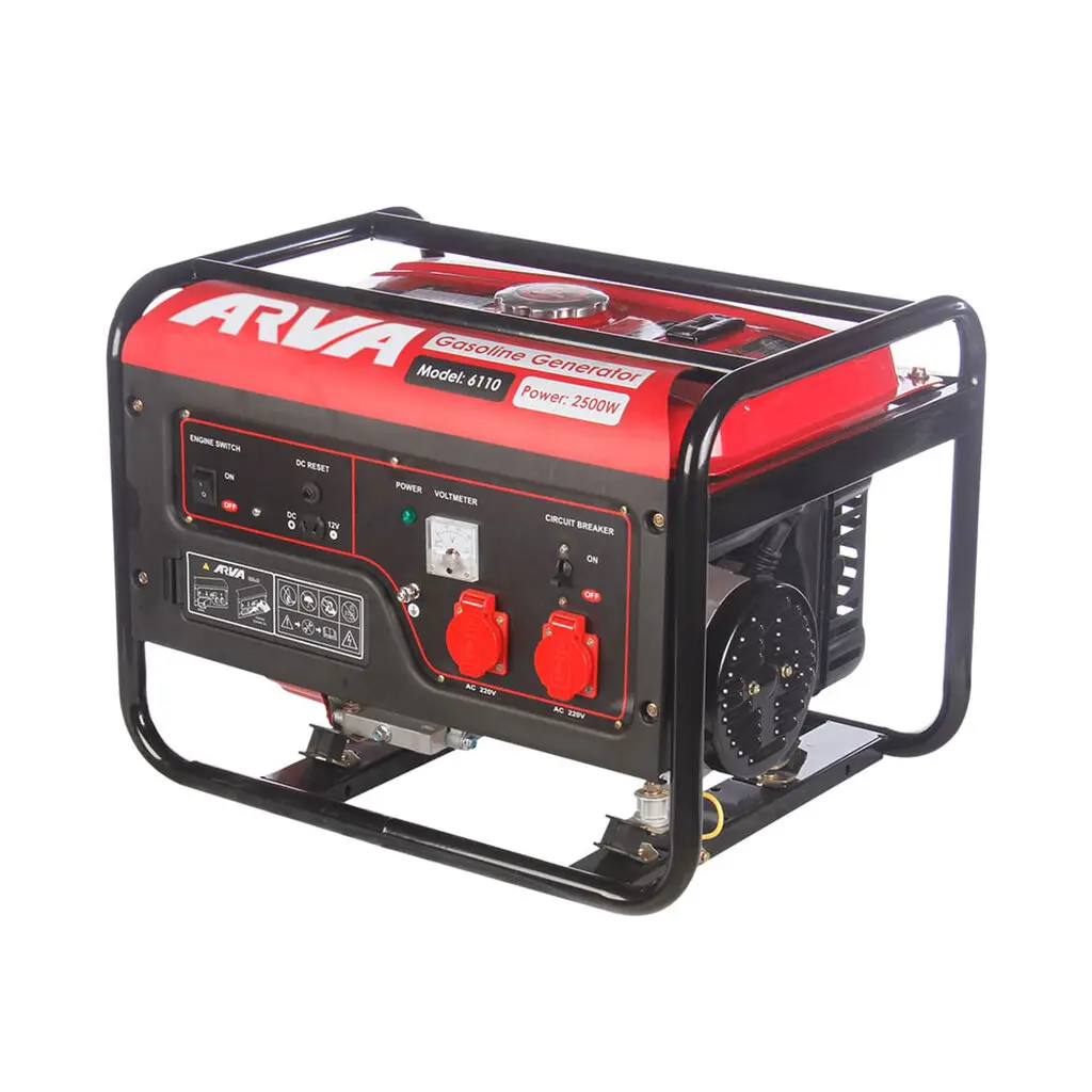 موتور برق بنزینی 2800 وات آروا مدل 6110