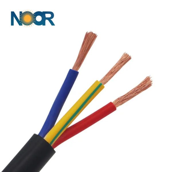 کابل افشان سبک مسی 6*3 برند نور زنجان