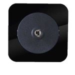 کلید و پریز آدا پلکسی مشکی دلند پلاس /فیش آنتن(مکانیزم+قاب)