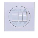 آوا پلکسی سفید دلند پلاس/کلید کولر(مکانیزم+قاب)