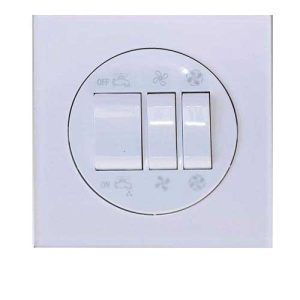 آوا پلکسی سفید دلند پلاس/کلید کولر(مکانیزم+قاب)