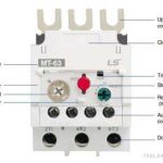 بی متال ( رله حرارتی/ اضافه جریان) LS مدل MT400 3H تنظیمات 160 : 240