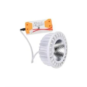 لامپ AR111 12W بدنه سفید نور آفتابی برند ستاره شمال