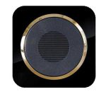 کلید و پریز آدا پلکسی مشکی زه طلایی دلند(مکانیزم+قاب+زه) / زنگ اخبار